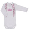 body bébé manche longue modèle Emma de BULLE de BB
