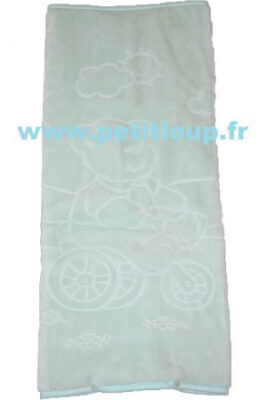 Couverture Nid d'Ange verte Crystal by sbarry ours