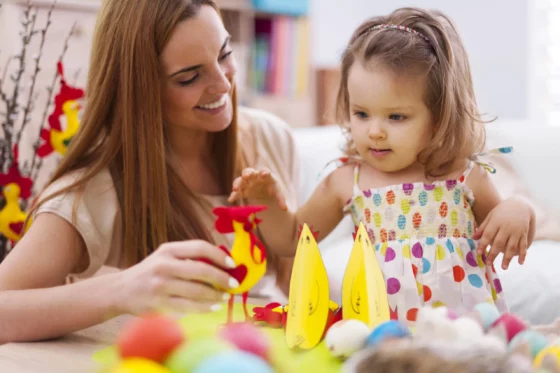 Bébé à la crèche